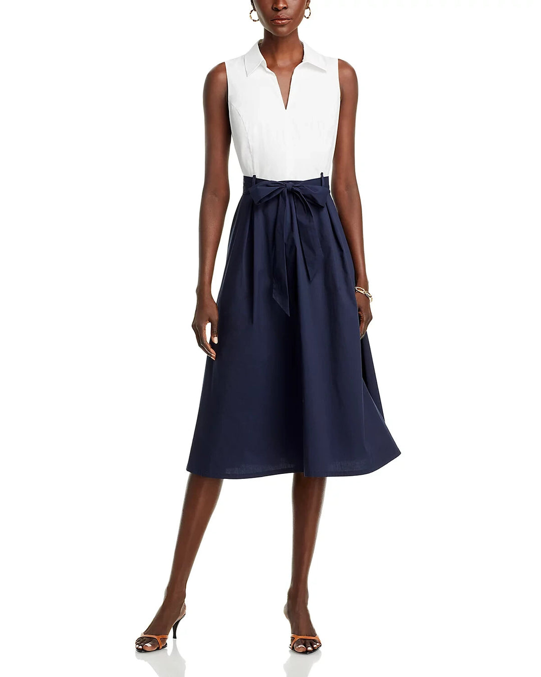 T Tahari Tie Waist Dress MSRP $138