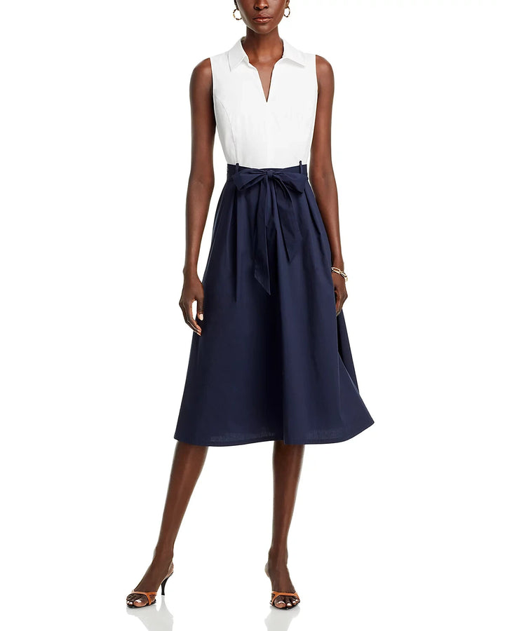 T Tahari Tie Waist Dress MSRP $138