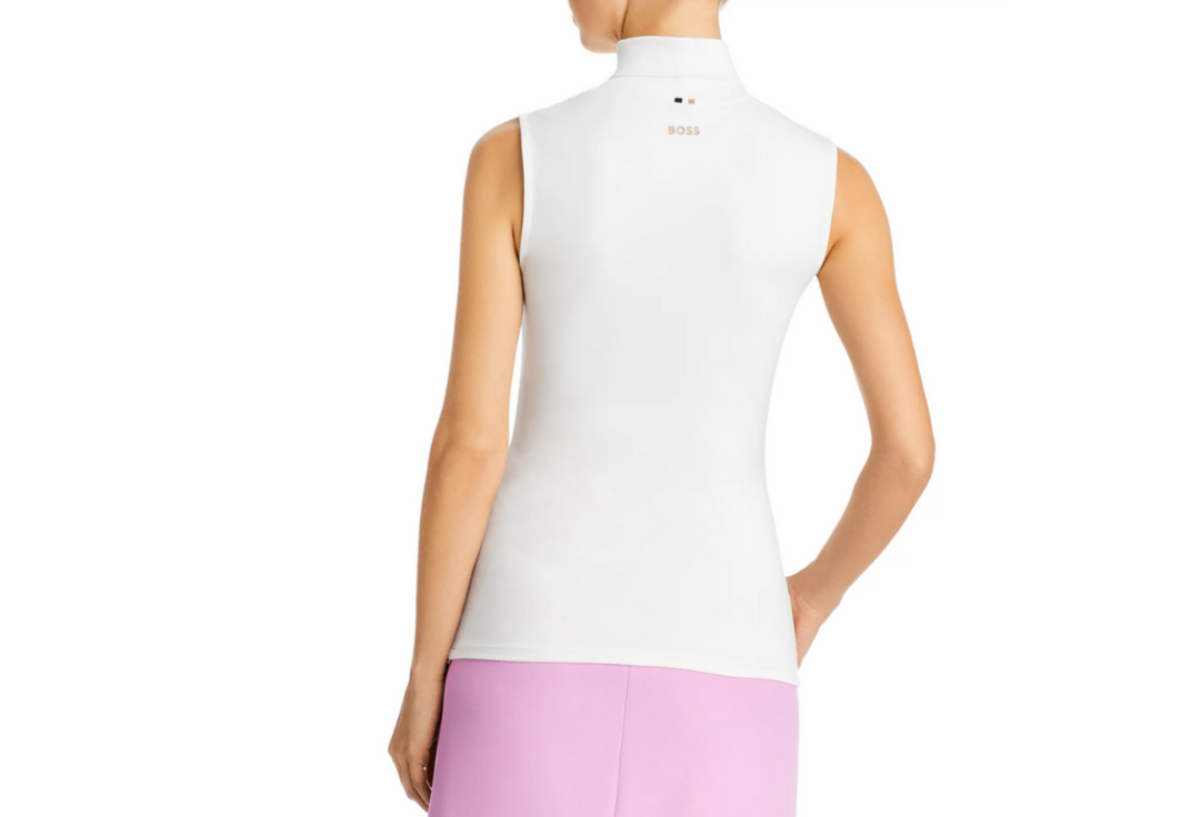 BOSS Enani Turtleneck Tank Top MSRP $128