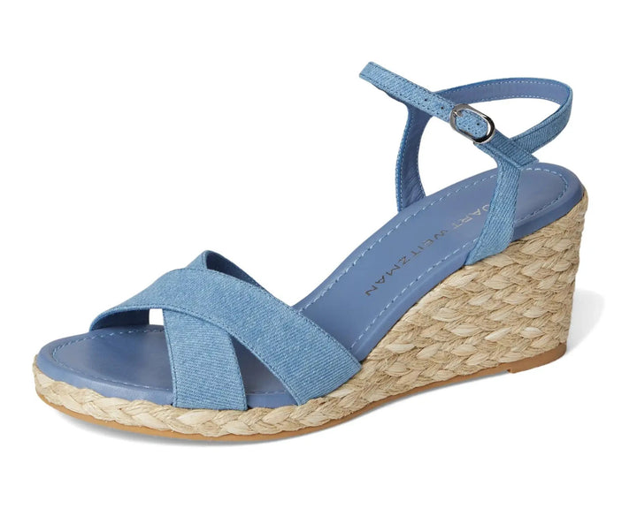 STUART WEITZMAN Dayna Espadrille Wedge Sandals MSRP $425