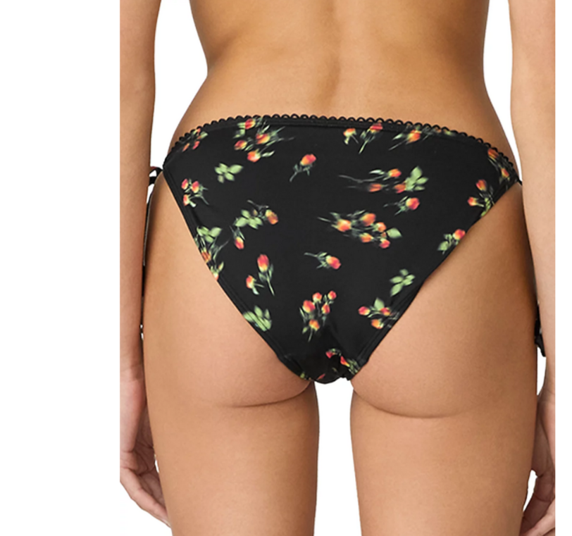 Shoshanna Blurred Floral String Bikini Bottom MSRP $170
