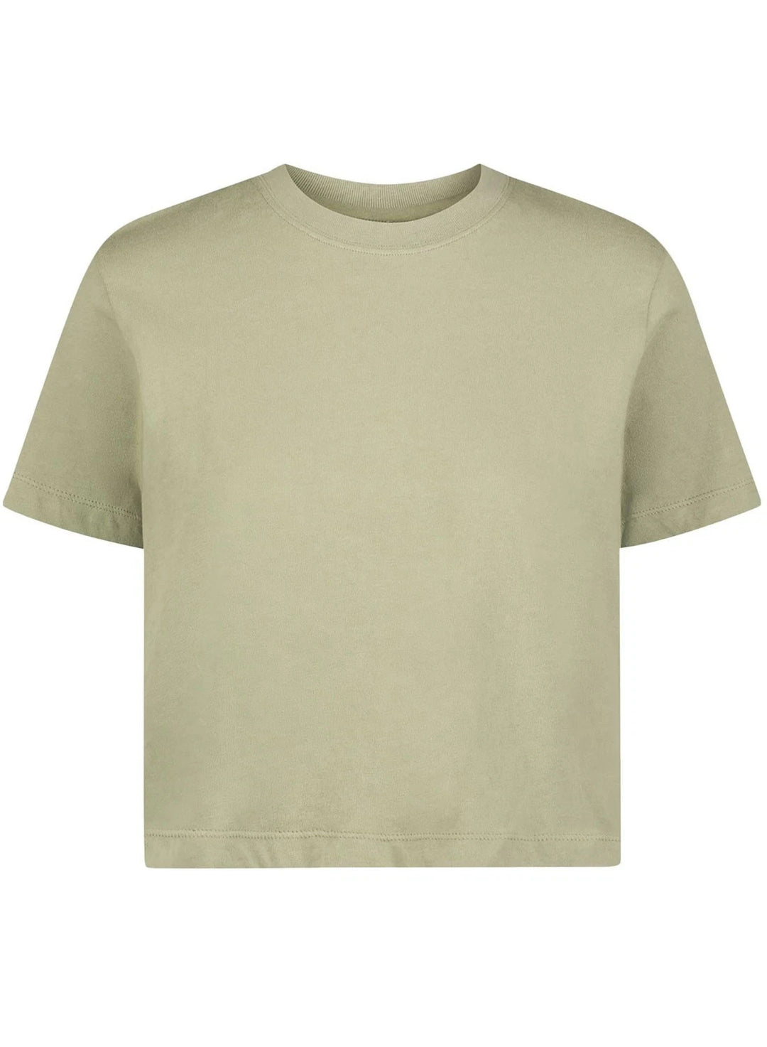 DL1961 Women's Essential Cotton Crop Tee MSRP $69  N