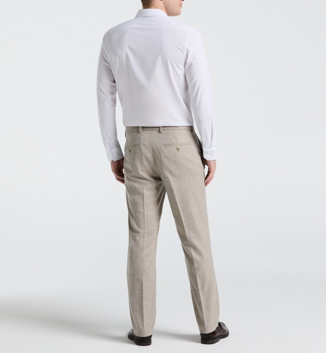 Perry Ellis Portfolio Modern Fit Sharkskin Dress Pants MSRP $95