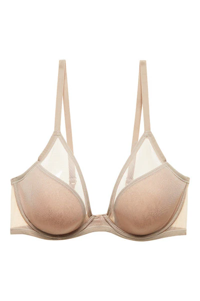 Natori Women's Escape Spacer Underwire Bra in Beige MSRP $72