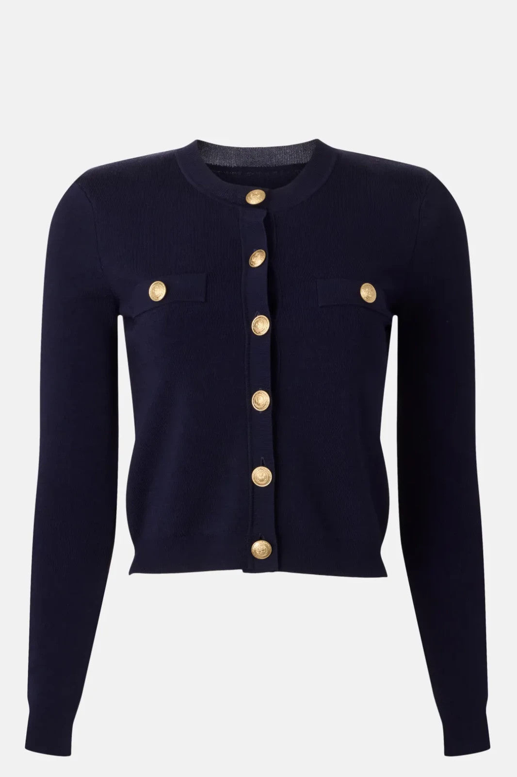 L'AGENCE Toulouse Crewneck Cardigan MSRP $475
