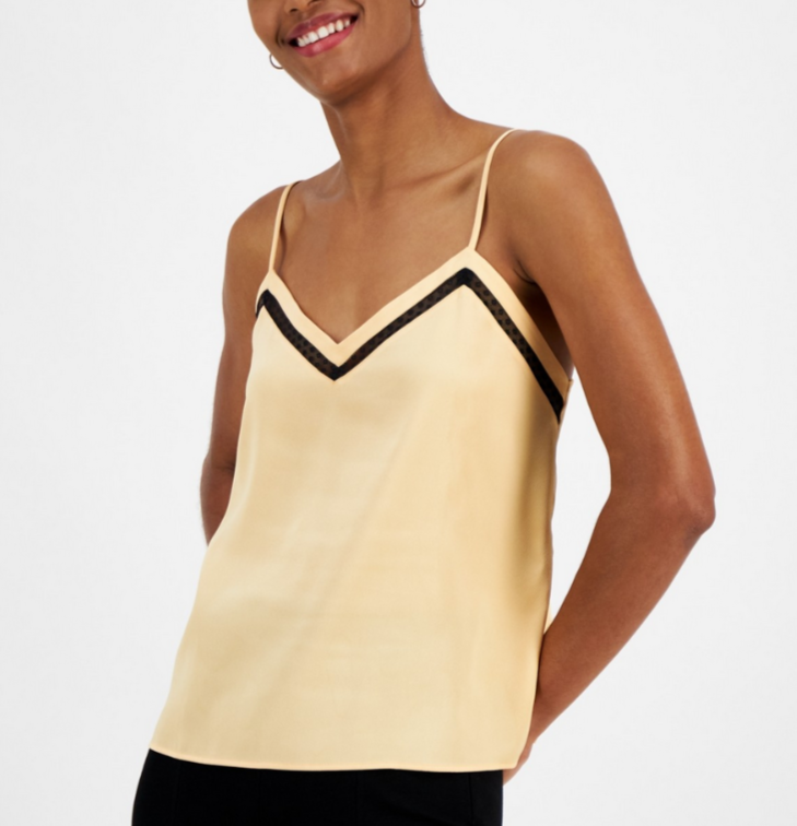 BOSS Orange Berice Lace-Inset Camisole MSRP $88