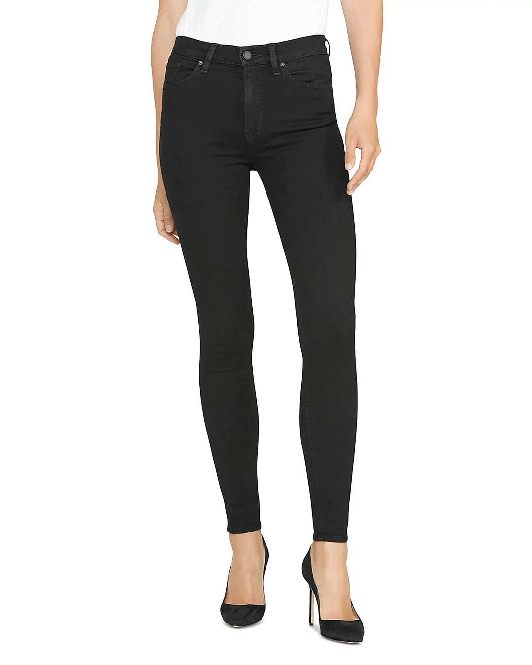 Hudson Barbara High Waisted Super Skinny Jeans MSRP $185