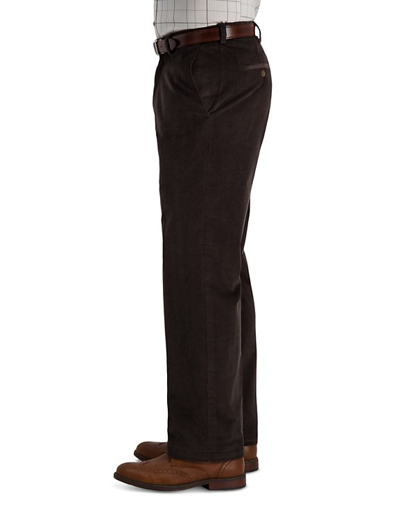 Haggar Men's Classic-Fit Stretch Corduroy Pants MSRP $80