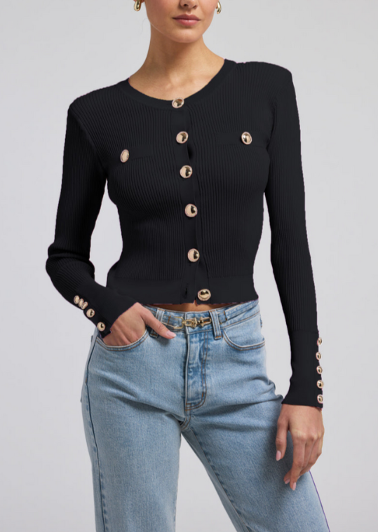 Generation Love Pennie Rib Knit Cardigan