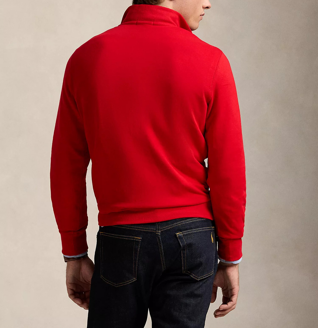 Polo Ralph Lauren Luxury Jersey Quarter Zip Pullover MSRP $138