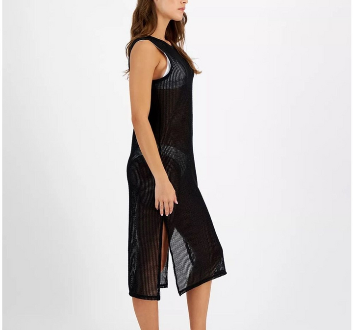Miken Juniors' Low-Back Midi Dress Swim Cover-Up MSRP $38