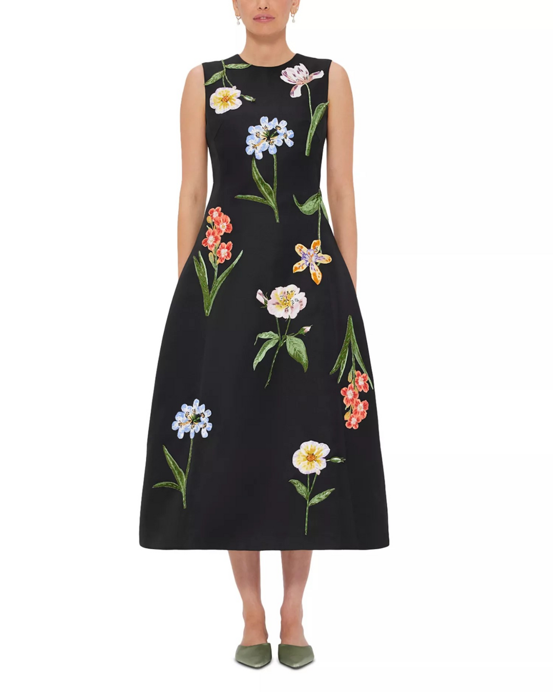 LEO LIN Cleo Midi Dress MSRP $995