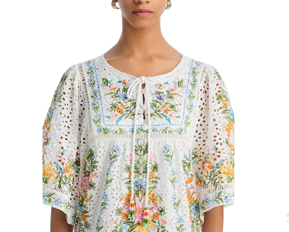 FARM Rio Sweet Bloom Bouquet Swim Cover-Up Dress MSRP $290