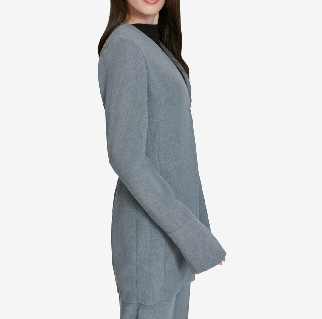 Halston Women's Kiss-Front Long-Sleeve Cardigan MSRP $139