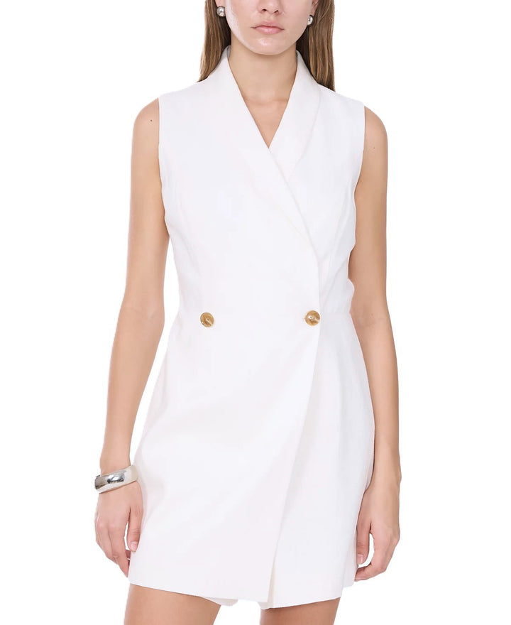 1.STATE Double-Breasted Sleeveless Romper MSRP $89