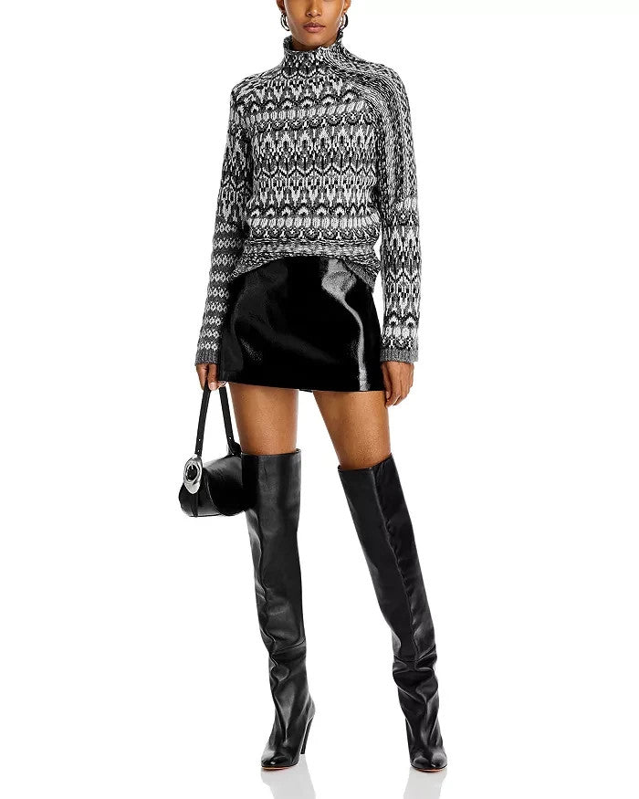 STEVE MADDEN Indie Funnel Neck Sweater MSRP $89