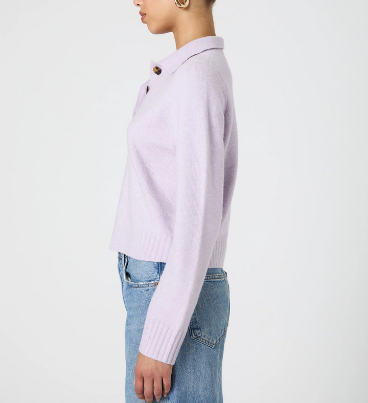 French Connection Vhari Long Sleeve Polo Sweater Knitwear MSRP $138