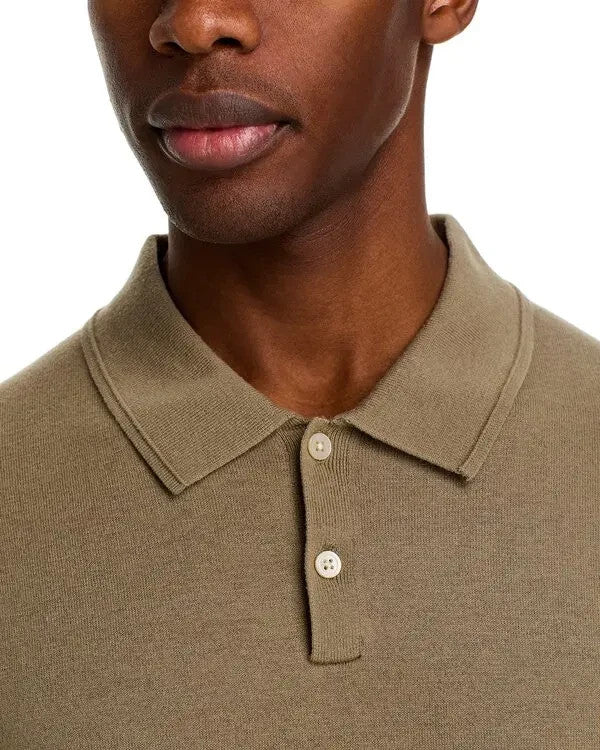 The Men's Store Short Sleeve Sweater Polo MSRP $98