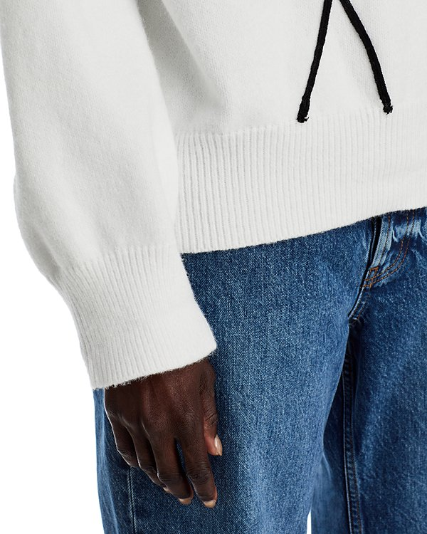 Gracia Floral Embroidered Sweater MSRP $92