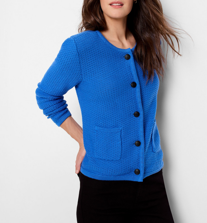 Nic+Zoe Textured Sweater Jacket MSRP $168