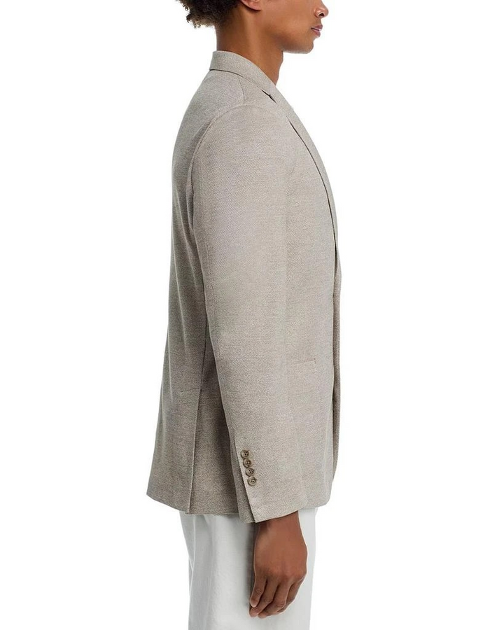 Vince Cotton & Silk Pique Jersey Knit Slim Fit Casual Sport Coat MSRP $698