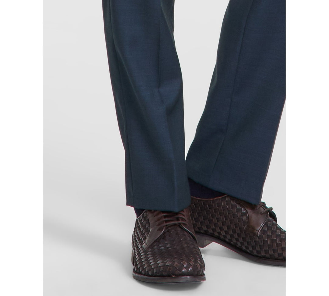 Calvin Klein Men's Slim-Fit Wool-Blend Stretch Suit Separate Pants MSRP $200