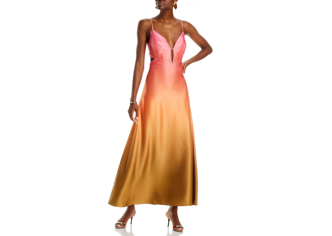 Bardot Karlotta Ombré Slip Dress MSRP $149