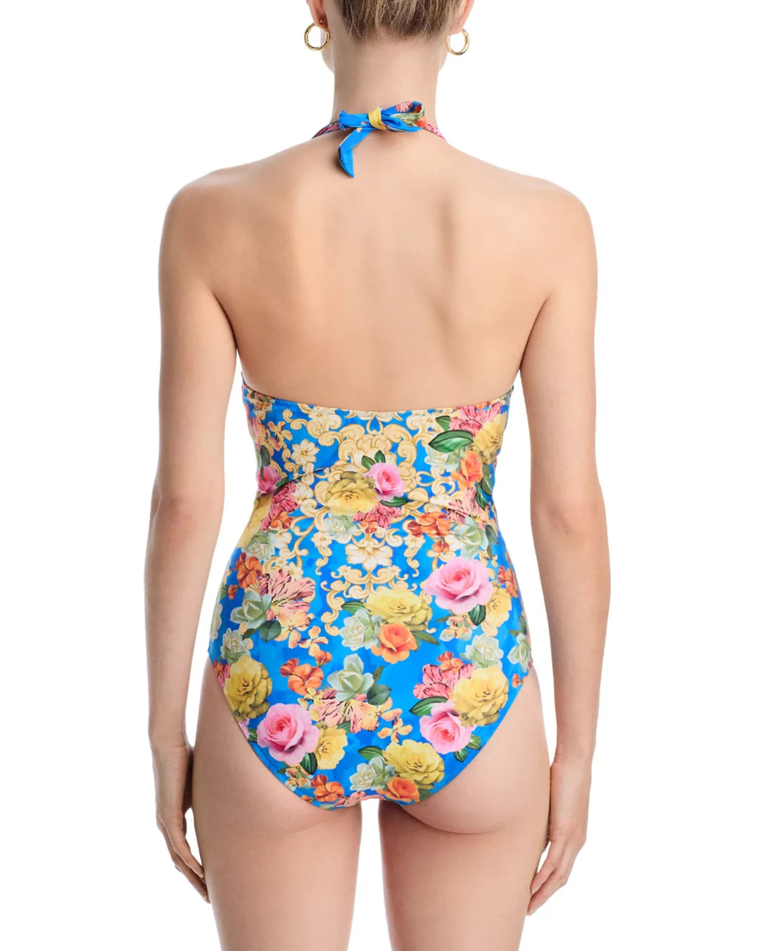 Johnny Was Twisted Keyhole Swimsuit MSRP $218