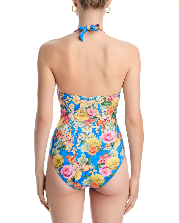 Johnny Was Twisted Keyhole Swimsuit MSRP $218