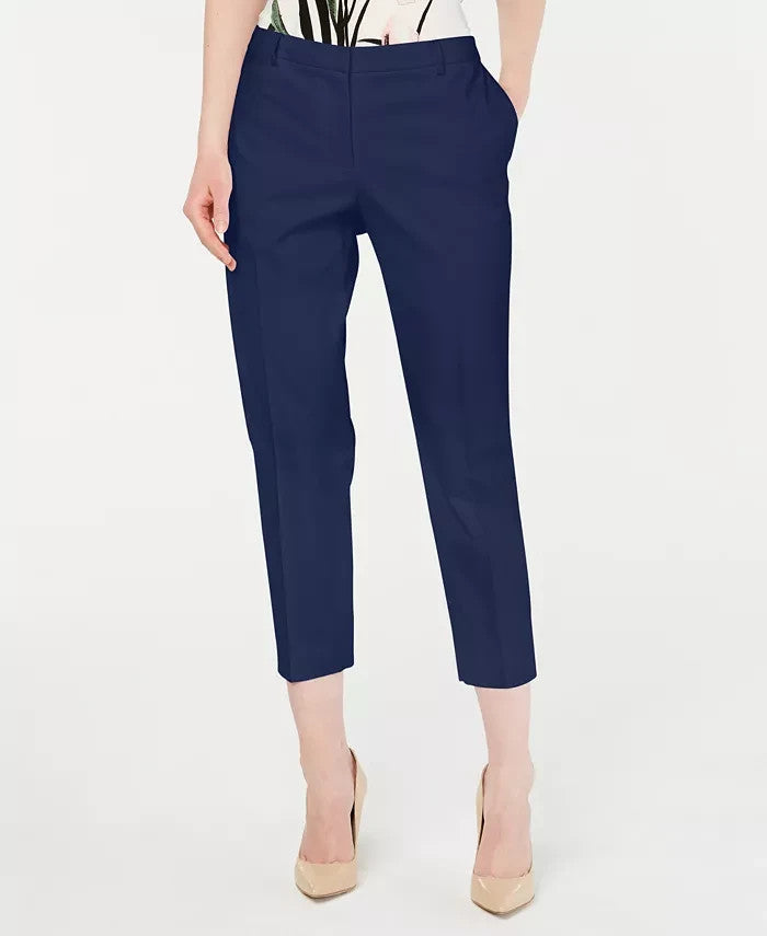 Tommy Hilfiger Cropped Straight-Leg Pants MSRP $89