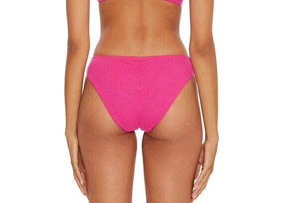 BECCA® by Rebecca Virtue Textured Bikini Bottom MSRP $58 # U9 354 NEW