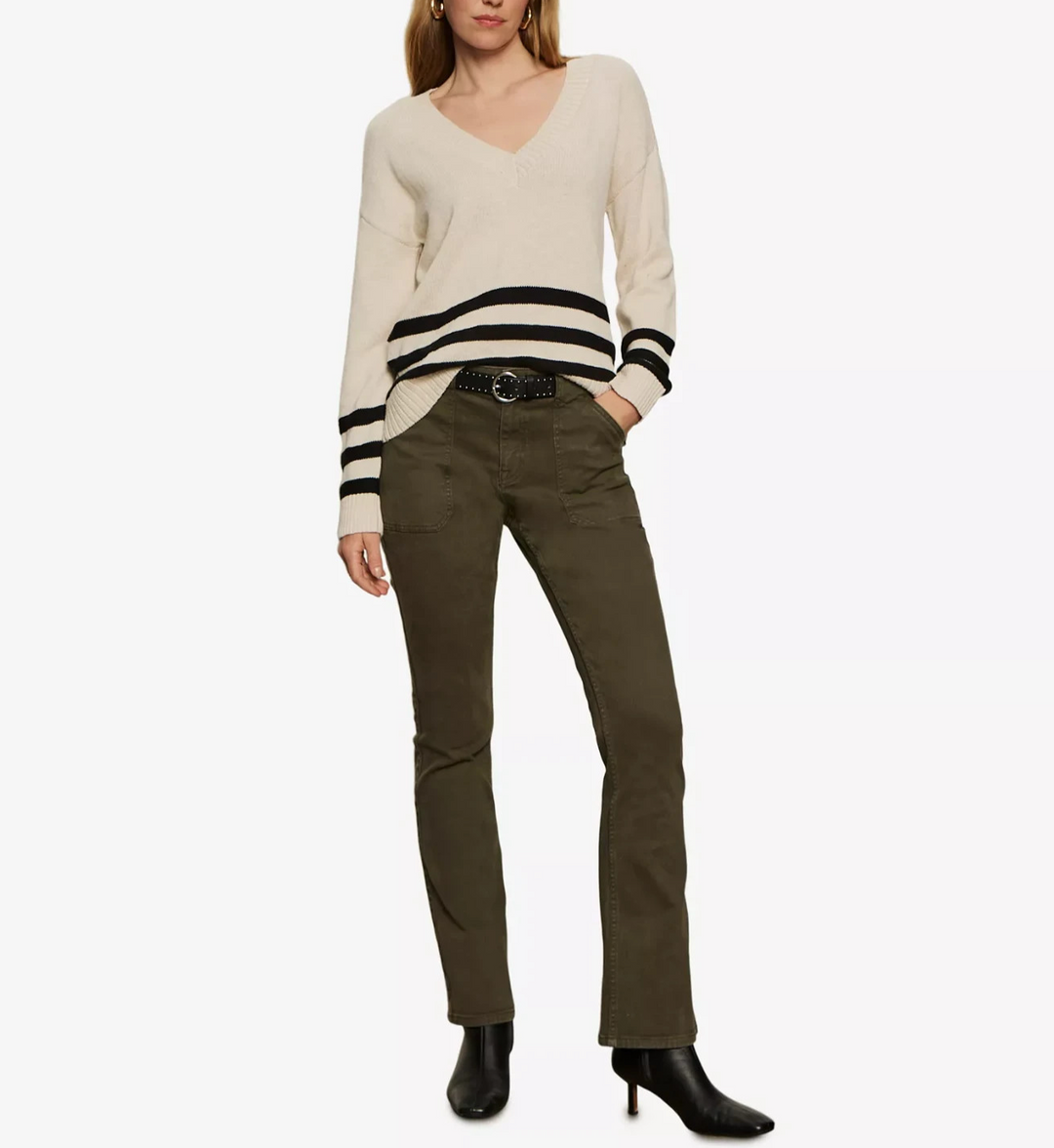 Sanctuary Women's Classic V-Neck Sweater MSRP $79