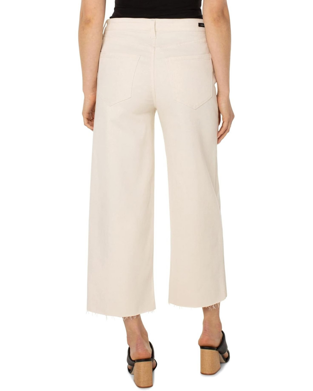 Liverpool Los Angeles Stride High Rise Wide Leg Pants MSRP $109