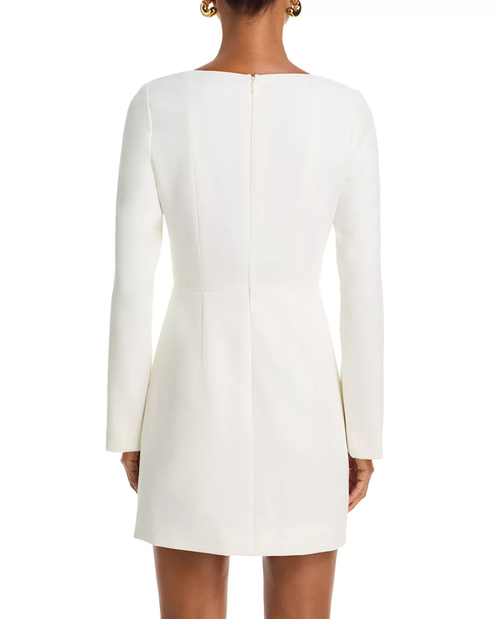 French Connection Whisper Sweetheart Neck Mini Dress