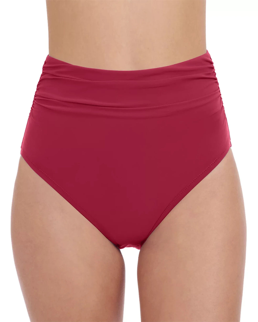 Profile by Gottex Shirred High Waist Bikini Bottom MSRP $ 58