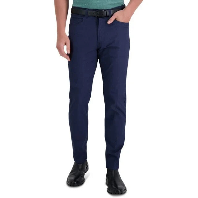 Kenneth Cole Reaction Mens Slim Fit Knit Chino Pants MSRP $95 Size 33/32