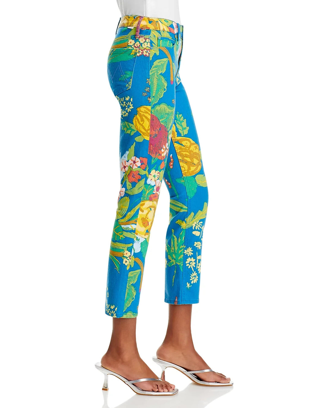 MOTHER The Mid Rise Dazzler Cropped Jeans MSRP $228