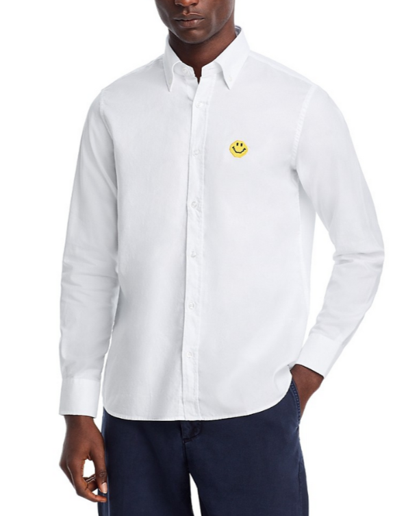 Joshua Sanders Oxford Pixel Shirt MSRP $281
