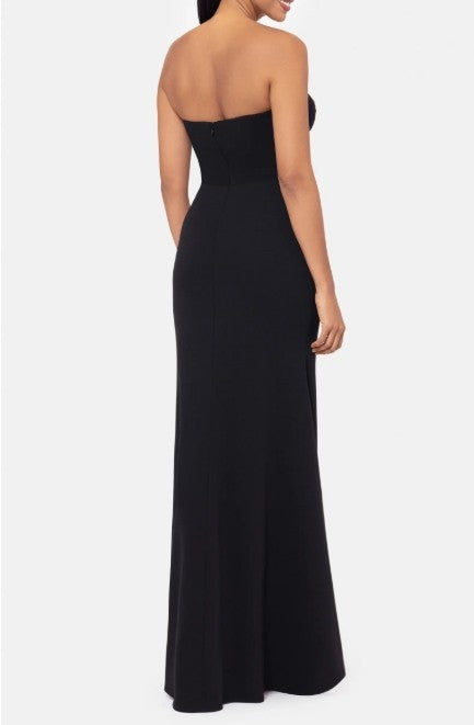 Betsy & Adam Women's Sweetheart-Neck Strapless Gown MSRP $279