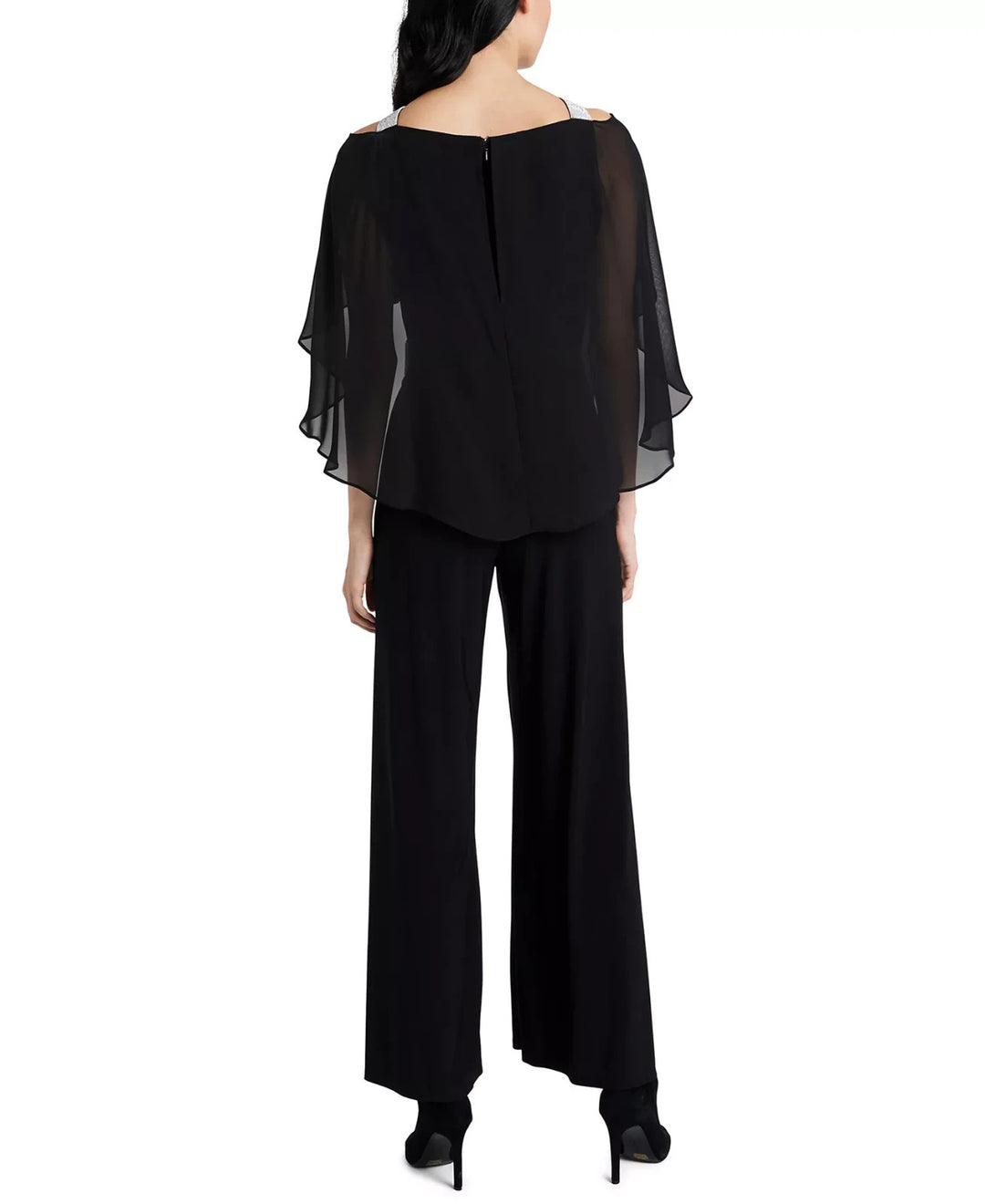 MSK Side-Draped Cold-Shoulder Jumpsuit MSRP $99