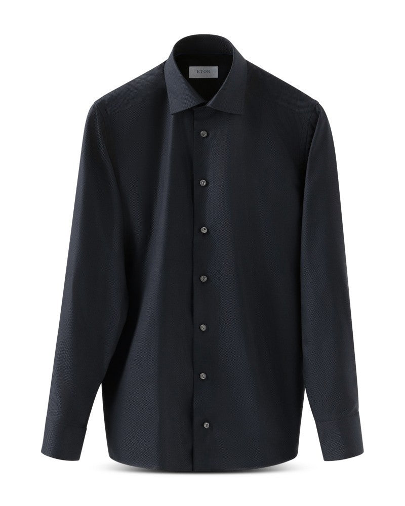 Eton Contemporary Fit Solid Shirt MSRP $295