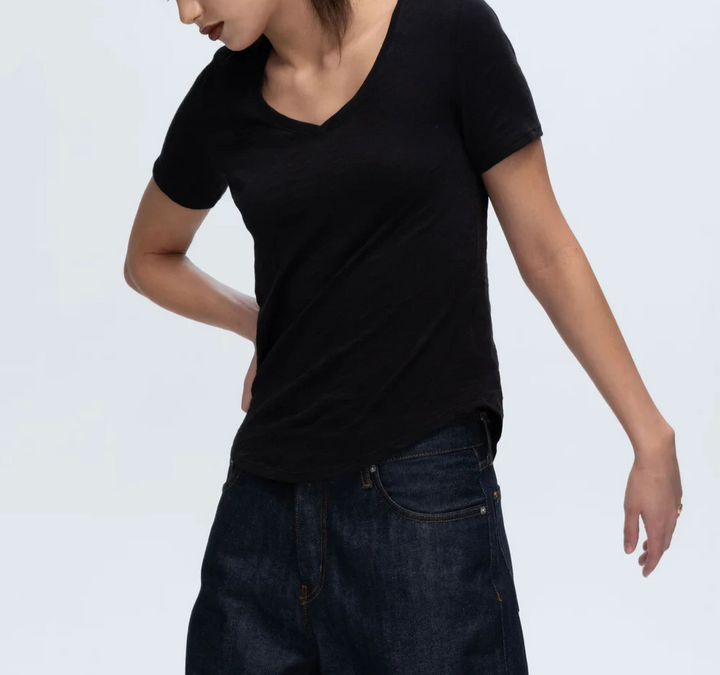 ATM Short Sleeve V-Neck Tee MSRP $85