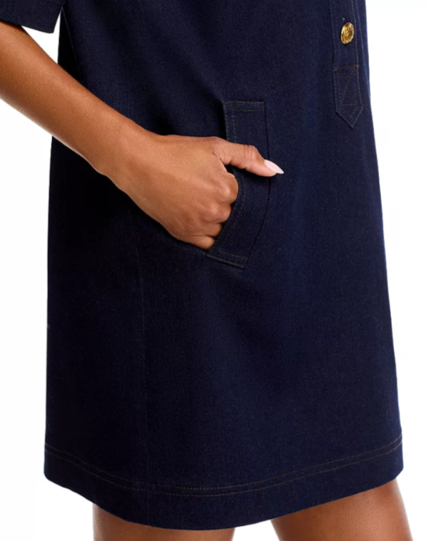Veronica Beard Koulis Denim Dress MSRP $498