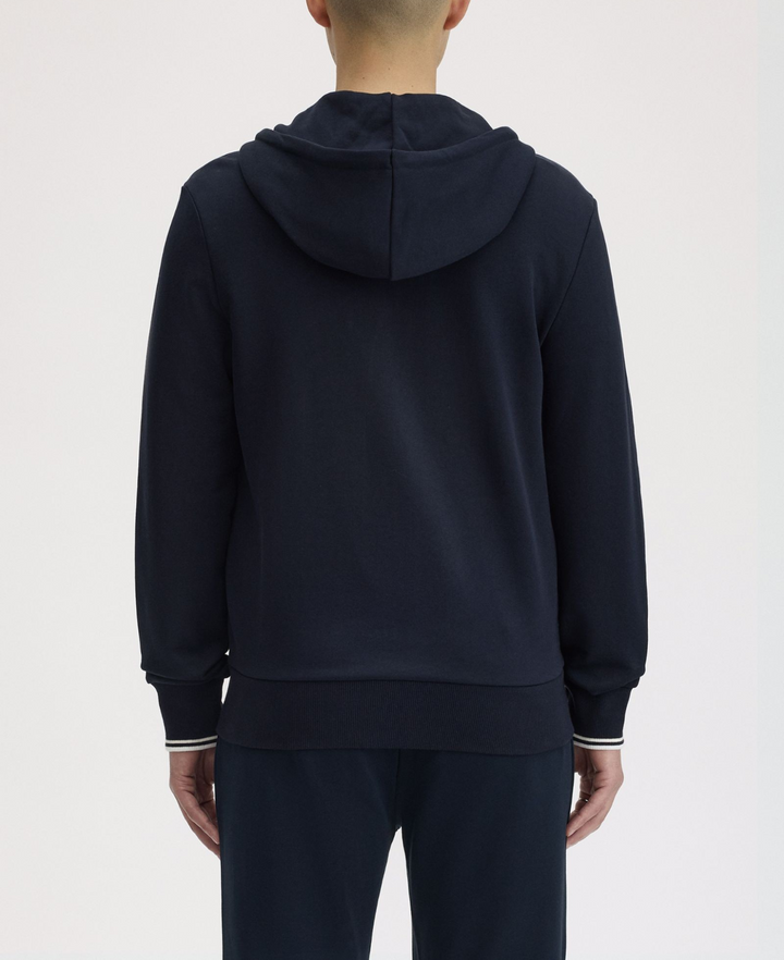 Fred Perry Hooded Zip Through Sweatshirt MSRP $150