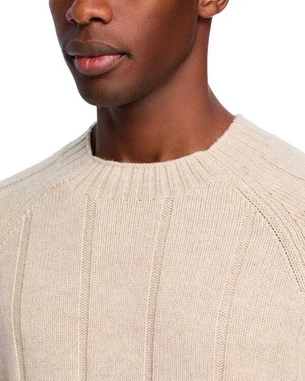 The Men's Store at Bloomingdale's Wool & Cashmere Ribbed Knit Sweater MSRP $198