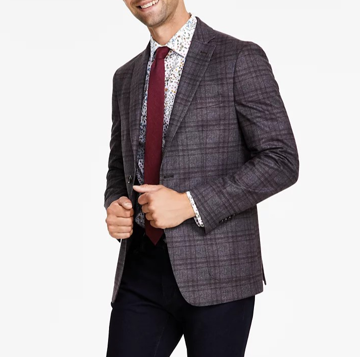 Bar III Men's Slim-Fit Knit Sport Coat MSRP $295