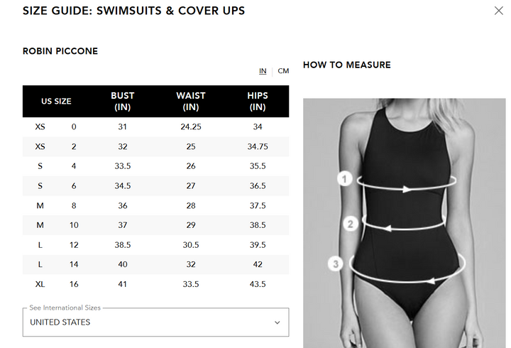 Robin Piccone Isabelle Halter Swimsuit MSRP $178