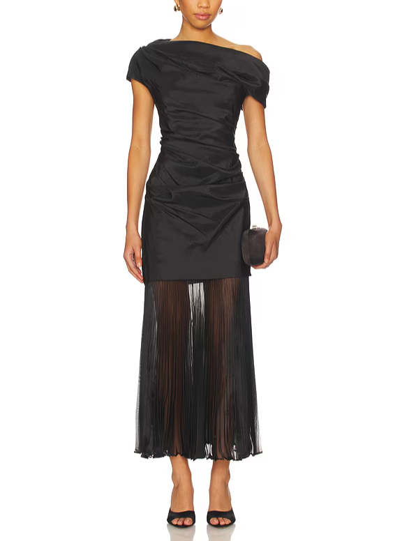 SIMKHAI Ammalie Combo Dress MSRP $695