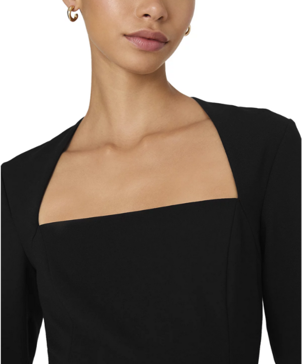 FRENCH CONNECTION Whisper Long Sleeve Dress MSRP $148