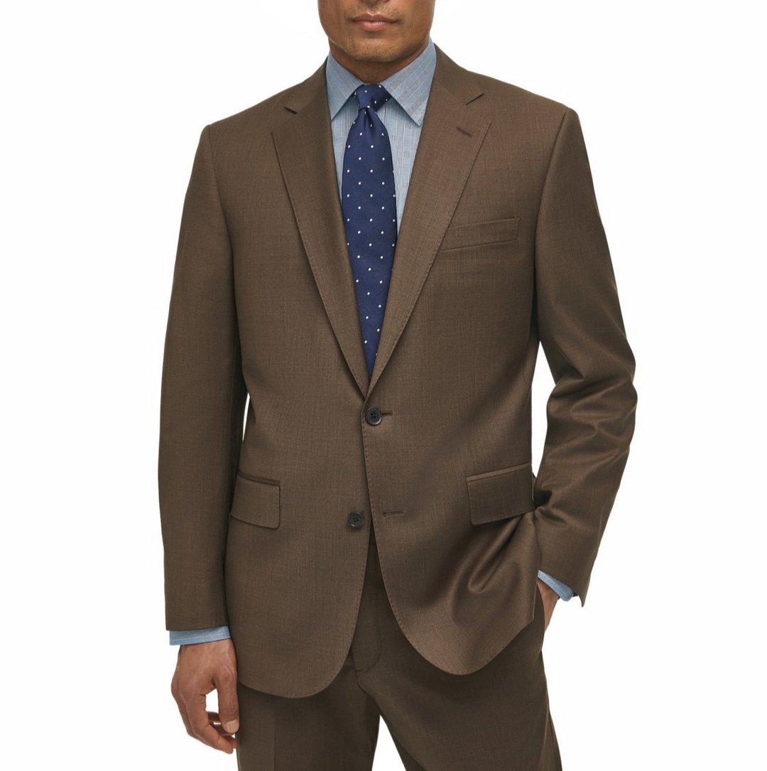 B By Brooks Brothers Classic-Fit Wool Blend Suit Separates Jacket MSRP $450